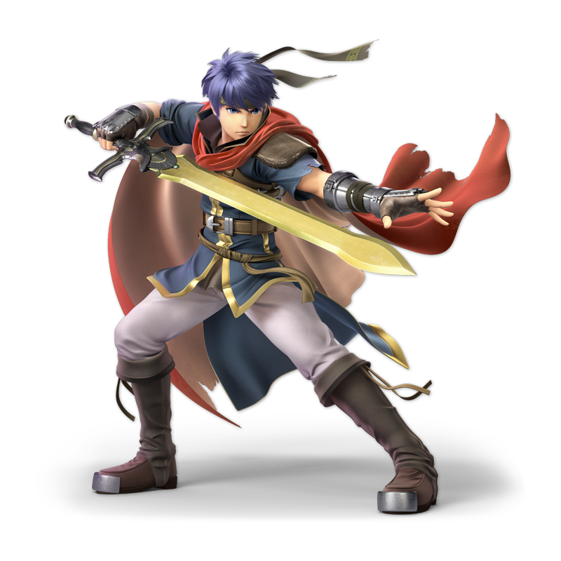 Ike as appearing in Super Smash Bros. Ultimate.
