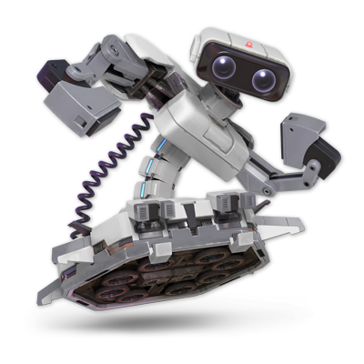 R.O.B. as appearing in Super Smash Bros. Ultimate.